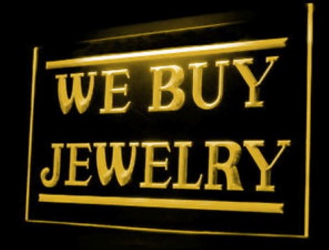 We Buy Jewelry Shop LED Neon Sign